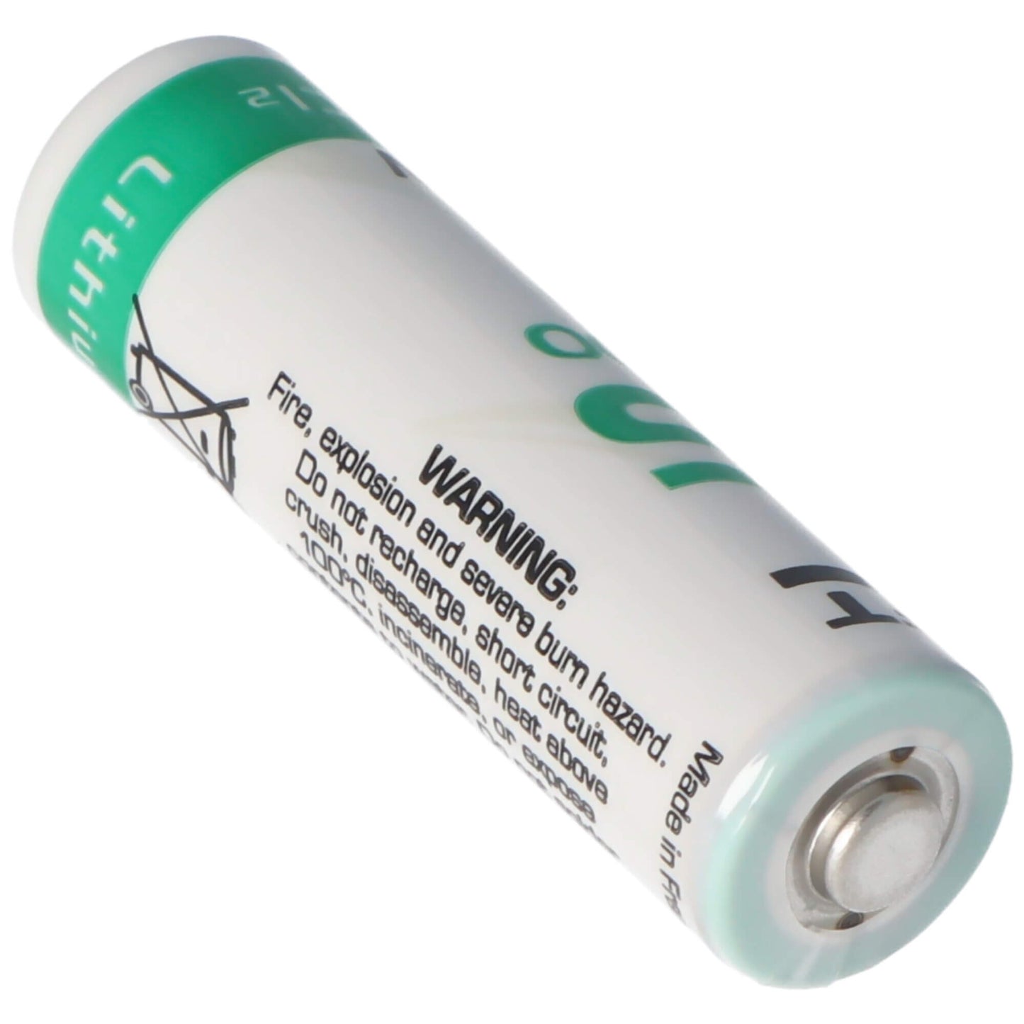 Lithium battery saft ls 14500, aa-size 3.6 volts