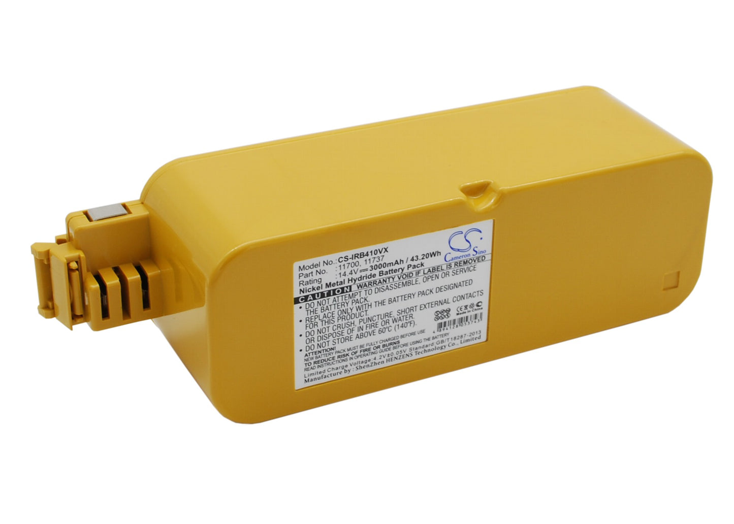 Replacement battery for dyna cell wp6.512