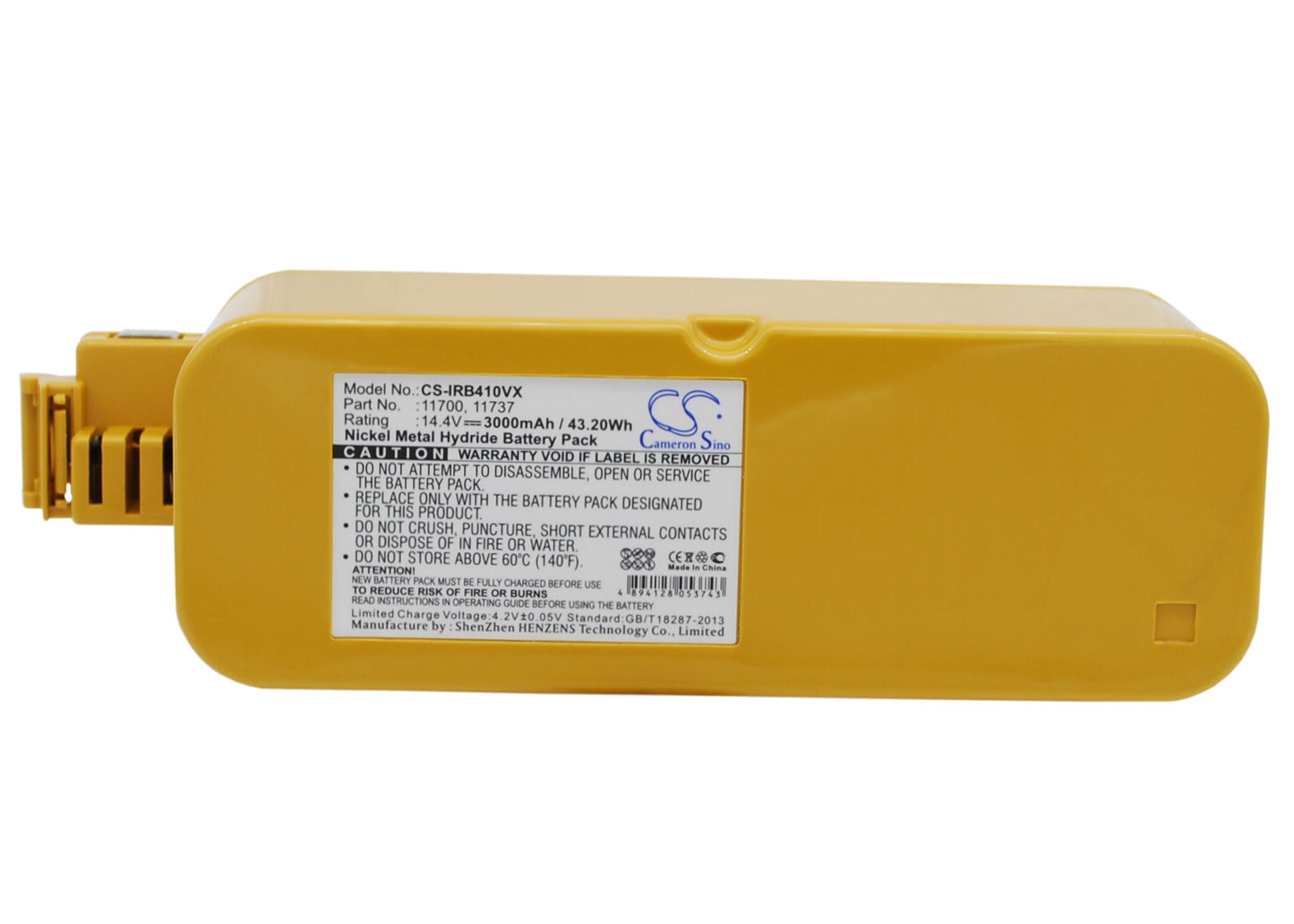 Replacement battery for dyna cell wp6.512