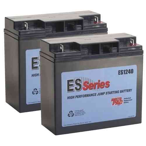 Es1240 booster pack battery set 12v 44amp (sold as a pair of