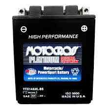 Yuasa - motocross ytx14ah-bs artic cat snowmobile battery
