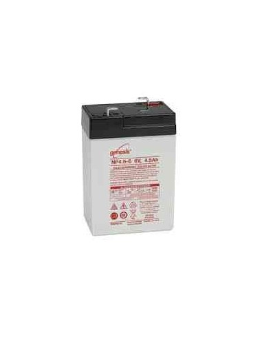 Pe46 gs portalac replacement sla battery 6v 4.5 ah