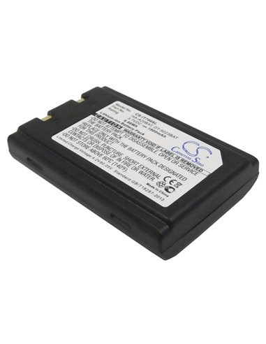 3.7V, 1800mAh, Li-ion Battery fits Unitech, Ht660, Pa600, 6.66Wh