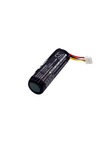 3.7V, 3350mAh, Li-ion Battery fits Cameron Sino, 1icp/18/650 1s1p, 12.395Wh