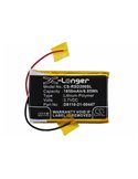 3.7V, 1850mAh, Li-Polymer Battery fits Roberts, Sports Dab2, 6.845Wh