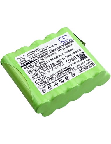 12.0V, 3800mAh, Ni-MH Battery fits Trimble, Focus 10, Geodimeter 5600, 45.6Wh