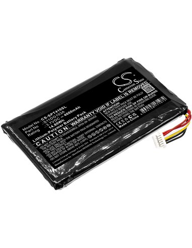 3.7V, 4000mAh, Li-Polymer Battery fits Trimble, Juno 5, Juno T41, 14.8Wh