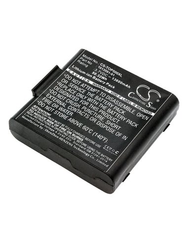 3.7V, 13600mAh, Li-ion Battery fits Topcon, Fc-5000, 50.32Wh