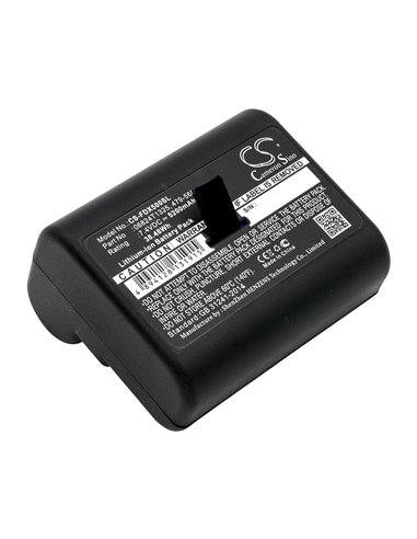 7.4V, 5200mAh, Li-ion Battery fits Fluke, Dsx Versiv, Dsx-5000 Cableanalyzer, 38.48Wh