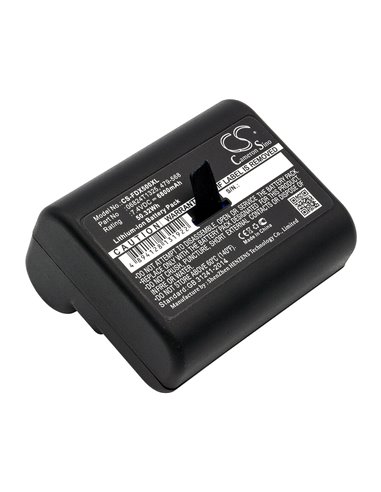 7.4V, 6800mAh, Li-ion Battery fits Fluke, Dsx Versiv, Dsx-5000 Cableanalyzer, 50.32Wh