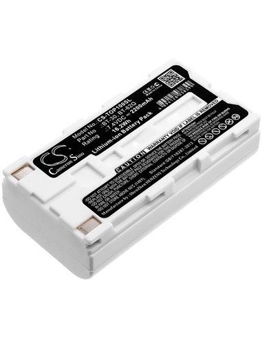 7.4V, 2200mAh, Li-ion Battery fits Topcon, Fc100, Fc-100, 16.28Wh