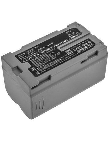 7.4V, 5500mAh, Li-ion Battery fits Topcon, Rc-5, Total Station Gm-52, 40.7Wh