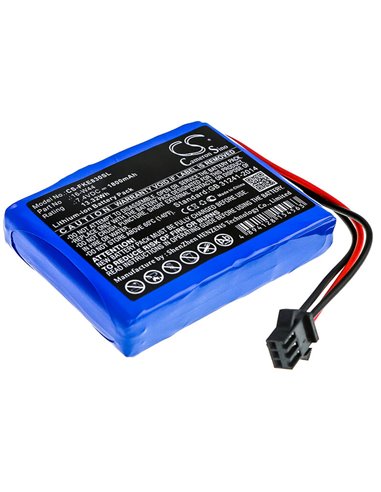 7.4V, 1800mAh, Li-ion Battery fits Fluke, 830, 13.32Wh