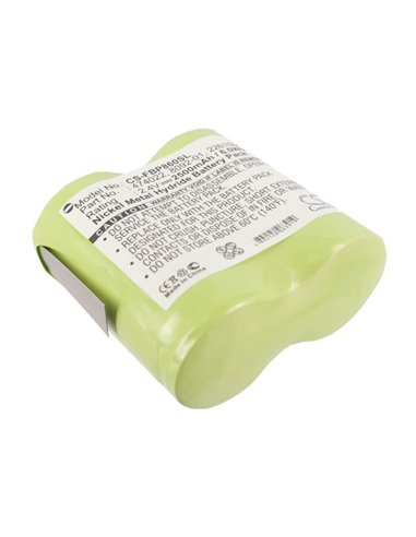 2.4V, 2500mAh, Ni-MH Battery fits Fluke, 8010, 8010a, 6Wh