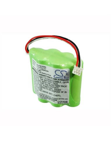 7.2V, 2000mAh, Ni-MH Battery fits Vetronix, 3002152, Consult Ii, 14.4Wh