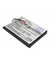 3.7V, 650mAh, Li-Polymer Battery fits Creative, Dap-fl0040, V, 2.405Wh