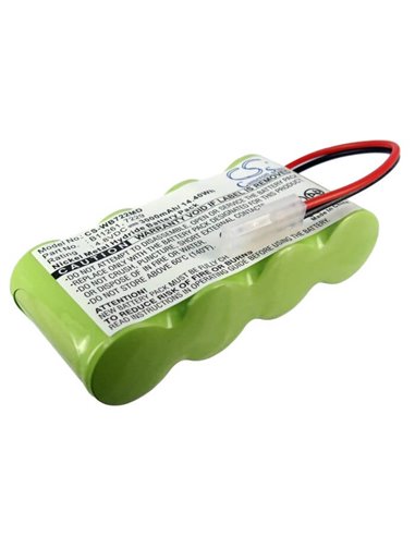 4.8V, 3000mAh, Ni-MH Battery fits Welch-allyn, 12000, 72240, 14.4Wh