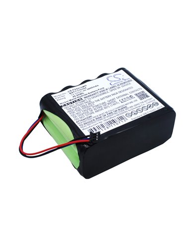 12.0V, 3800mAh, Ni-MH Battery fits Fukuda, Monitor Ds5100, 45.6Wh