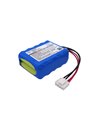 12.0V, 2000mAh, Ni-MH Battery fits Eton, 2303g Ecg, Ecg-1a, 24Wh