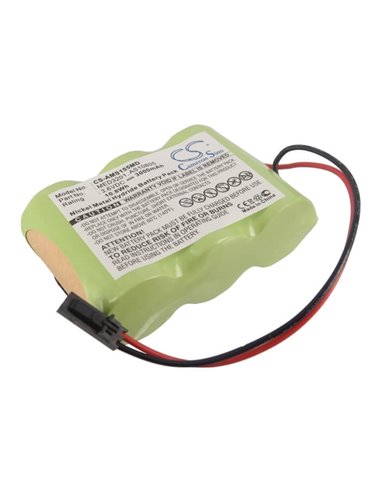 3.6V, 3000mAh, Ni-MH Battery fits Welch-allyn, Wa20500h, Wa20500s, 10.8Wh