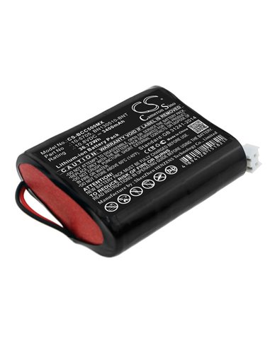 10.8V, 3400mAh, Li-ion Battery fits Bionet, Compact 5, Compact 7, 36.72Wh