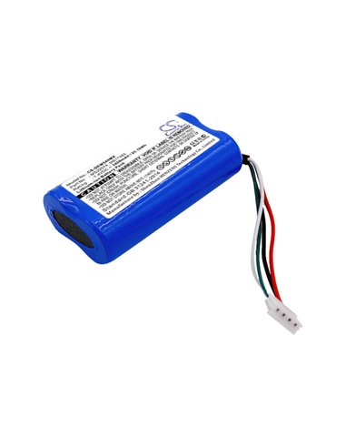 7.4V, 3400mAh, Li-ion Battery fits Drager, Infinity M540, Infinity M540 Monitor, 25.16Wh