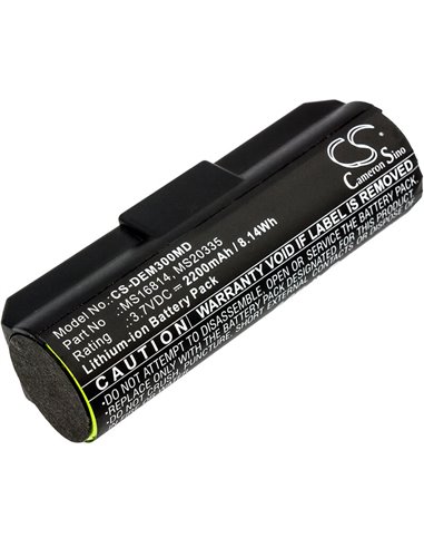 3.7V, 2200mAh, Li-ion Battery fits Drager, Infinity M300, 8.14Wh