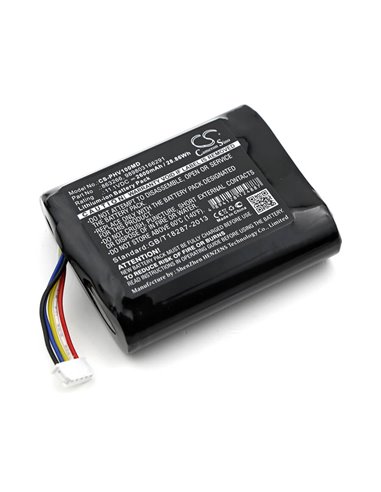 11.1V, 2600mAh, Li-ion Battery fits Philips, Moniteur Portable Suresigns Vm, Monitor Vs1, 28.86Wh