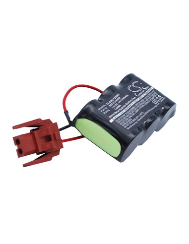 3.6V, 1100mAh, Ni-MH Battery fits Ge, Mac 12, Mac 15, 3.96Wh