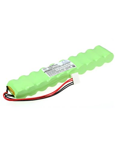 12.0V, 2800mAh, Ni-MH Battery fits Ge, Eagle Monitor 4000, 33.6Wh