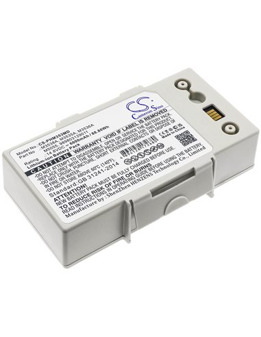 14.8V, 6000mAh, Li-ion Battery fits Philips, Defibrillator Heartstart Mrx, Heartstart Mrx, 88.8Wh