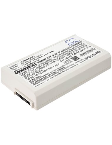 14.8V, 6800mAh, Li-ion Battery fits Philips, Defibrillator Dfm100, Defibrillator Dfm-100, 100.64Wh