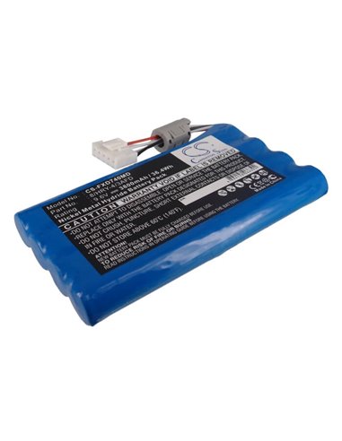 9.6V, 3800mAh, Ni-MH Battery fits Fukuda, Cardimax Fx-7402, Ecp-7600, 36.48Wh