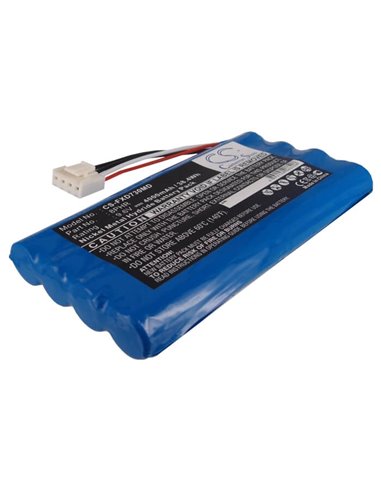 9.6V, 4000mAh, Ni-MH Battery fits Fukuda, Cardimax Fcp-7101, Cardimax Fx-7302, 38.4Wh