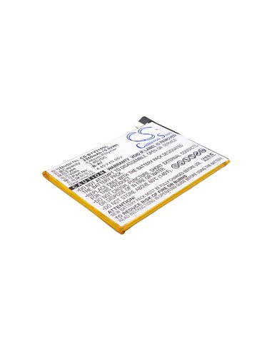 3.85V, 2550mAh, Li-Polymer Battery fits Bbk, Vivo V3 A, Vivo V3m A, 9.8175Wh