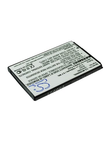 3.7V, 1550mAh, Li-ion Battery fits Motorola, A954, Atrix 4g, 5.735Wh