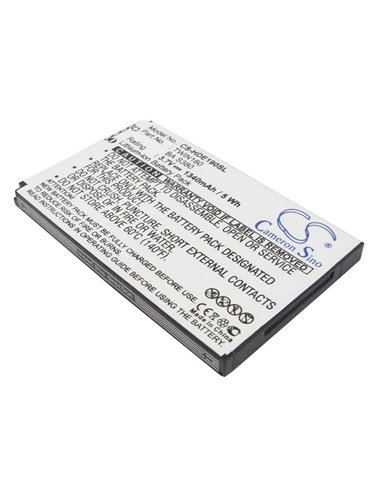 3.7V, 1340mAh, Li-ion Battery fits Sprint, Hero, 4.958Wh