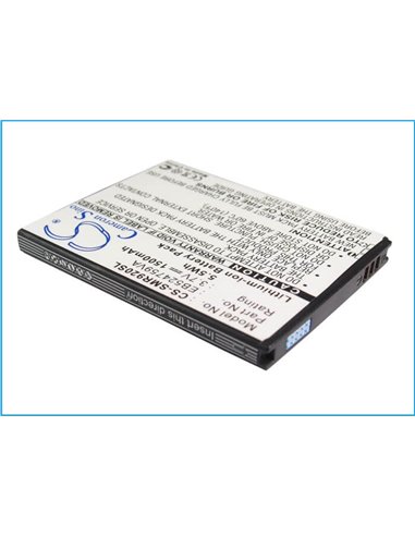 3.7V, 1500mAh, Li-ion Battery fits At&t, Focus S, Rugby Smart, 5.55Wh