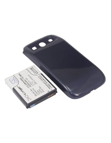 Blue, 3.7V, 4200mAh, Li-ion Battery fits Samsung, Midas, Sc-06d, 15.54Wh