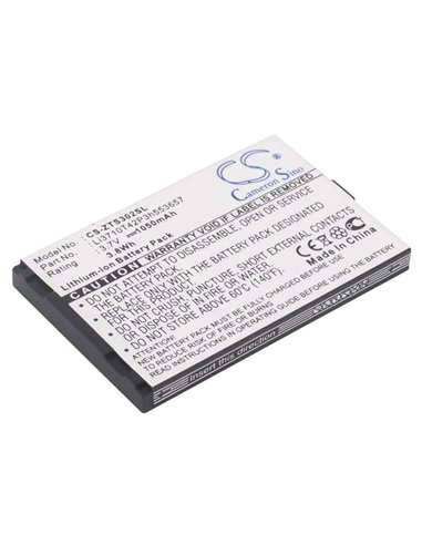 3.7V, 1050mAh, Li-ion Battery fits Myphone, 1050, 3.885Wh