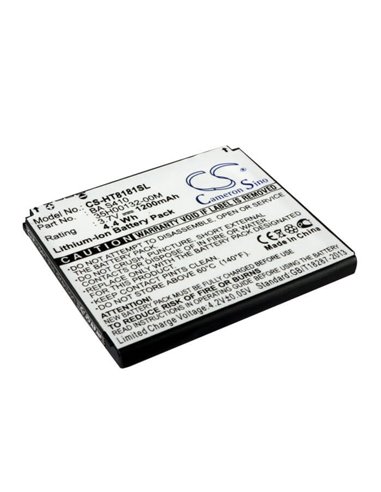 3.7V, 1200mAh, Li-ion Battery fits Vodafone, Desire, 4.44Wh