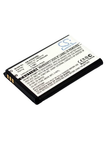 3.7V, 1000mAh, Li-ion Battery fits Vodafone, V625, Vf625, 3.7Wh