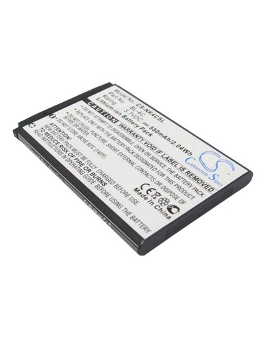 Mobile, Smartphone 3.7V, 550mAh, Li-ion Battery fits Blu, Charleston, Click, 2.035Wh