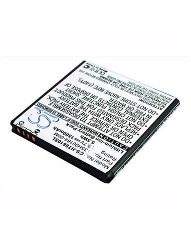 3.7V, 1500mAh, Li-ion Battery fits Sprint, Evo 3d, Evo 4g 3d, 5.55Wh