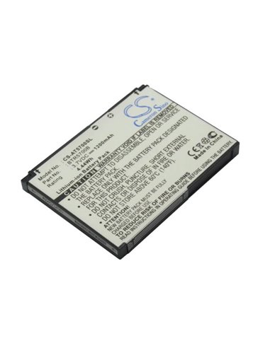 3.7V, 1200mAh, Li-ion Battery fits At&t, Smt5700, Smt-5700, 4.44Wh