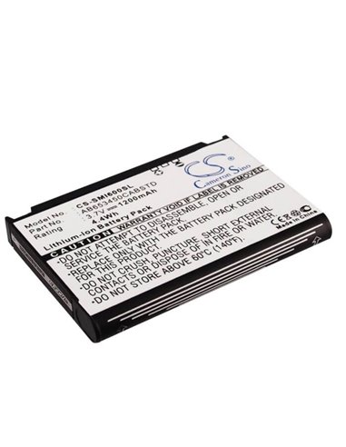 3.7V, 1200mAh, Li-ion Battery fits Samsung, Access A827, Ace I325, 4.44Wh