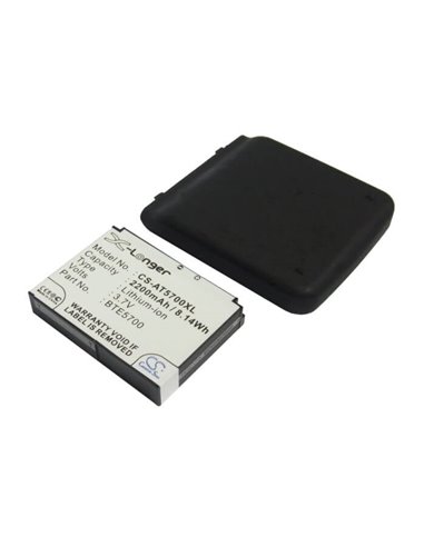 3.7V, 2200mAh, Li-ion Battery fits At&t, Smt5700, Smt-5700, 8.14Wh