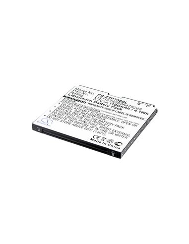 3.7V, 1100mAh, Li-ion Battery fits Zte, Atlas, Blade Ii, 4.07Wh