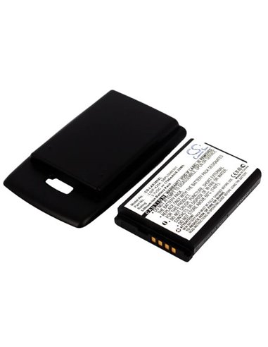 3.7V, 1700mAh, Li-ion Battery fits Lg, Ax380, 6.29Wh