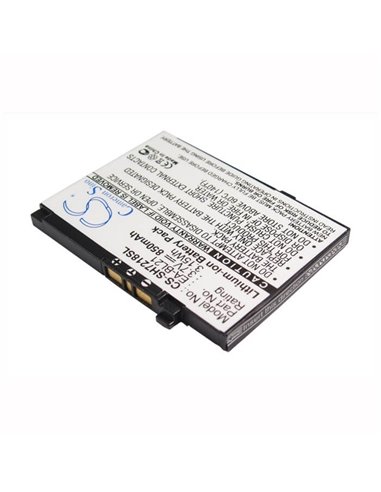 3.7V, 850mAh, Li-ion Battery fits Sharp, Sh7218c, Sh7218u, 3.145Wh